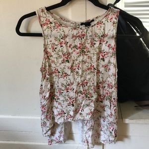 Floral tank top